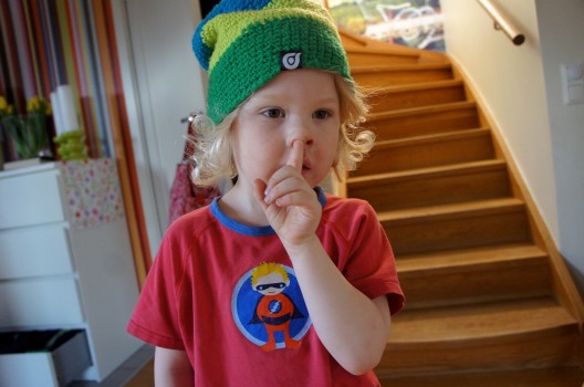 Älskade lilla fyraåring