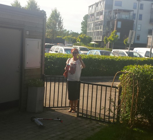 Vem gick in genom grinden i fredags?